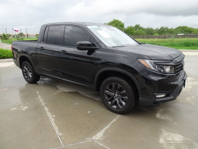 2022 Honda Ridgeline — rear three-quarter view