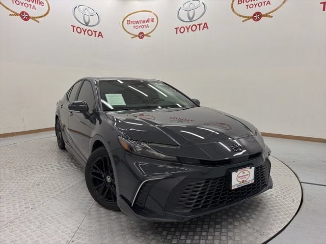 2026 Toyota Camry SE in Underground — front three-quarter view
