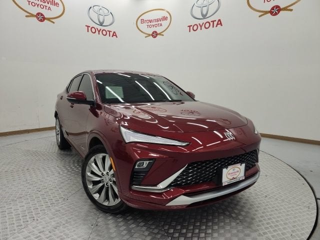 2025 Buick Envista Avenir in Cinnabar Metallic — front three-quarter view
