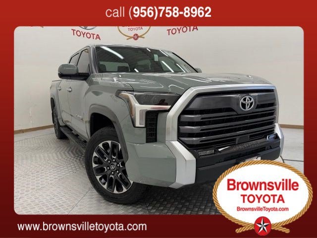 2026 Toyota Tundra Limited in Lunar Rock — front three-quarter view